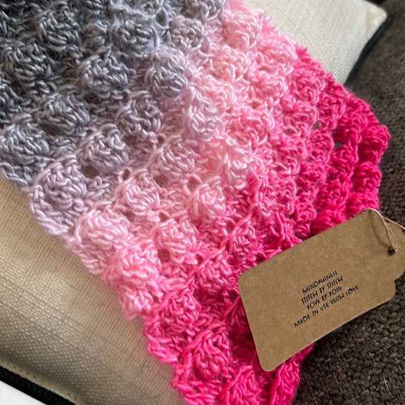 “All Smiles” A scarf just as unique as you are and made by hand in the USA! - Picture 2 of 4